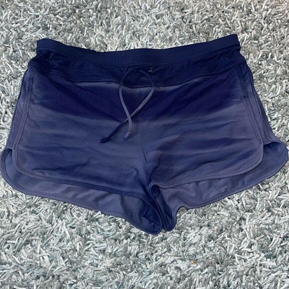 Athleta Kata Swim Shorts Blue Tie Dye SP - Picture 1 of 4
